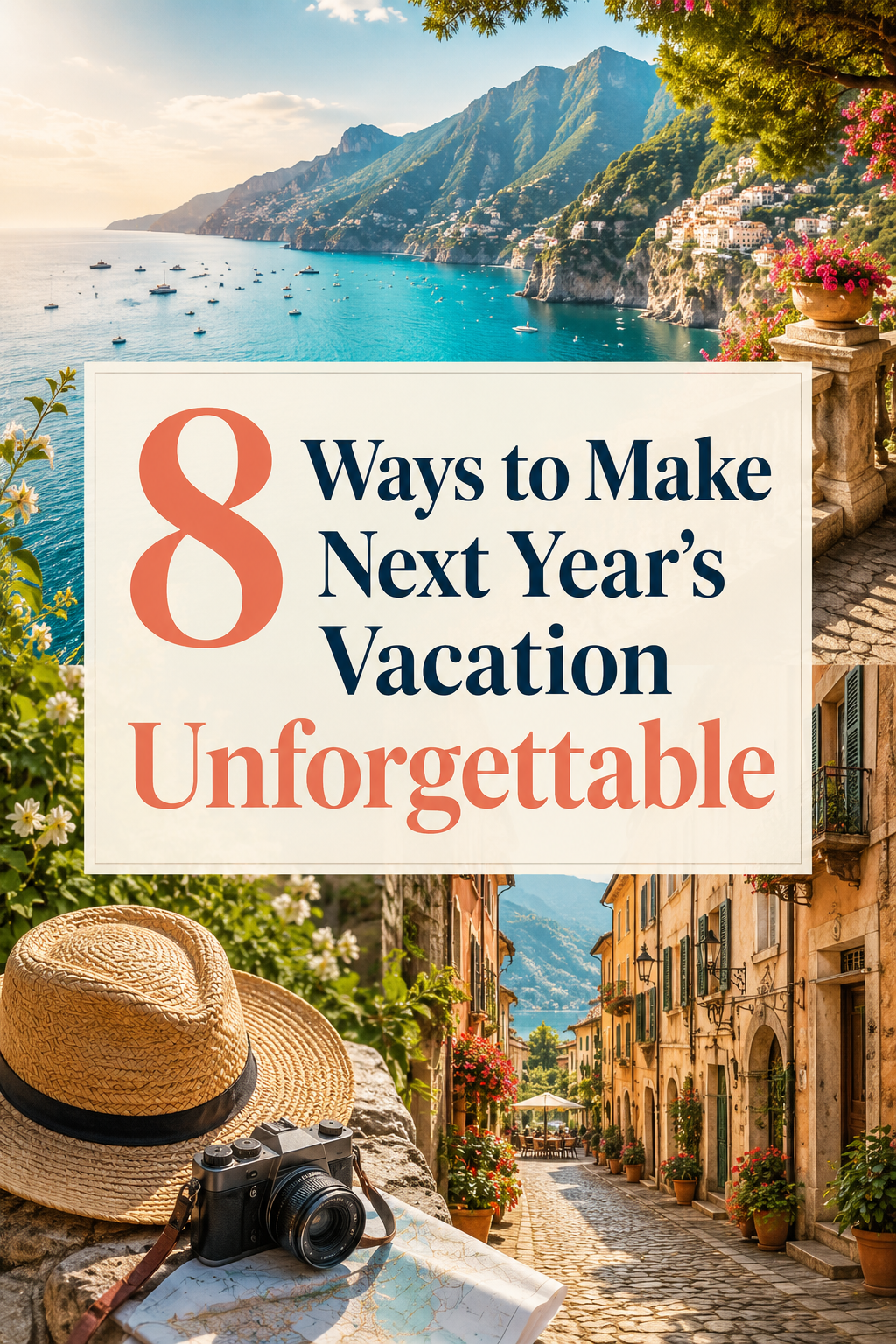 8 Ways to Make Next Year’s Vacation Unforgettable