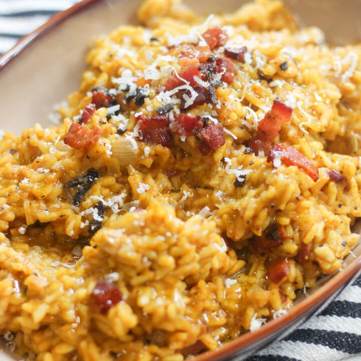 Creamy Pumpkin Risotto