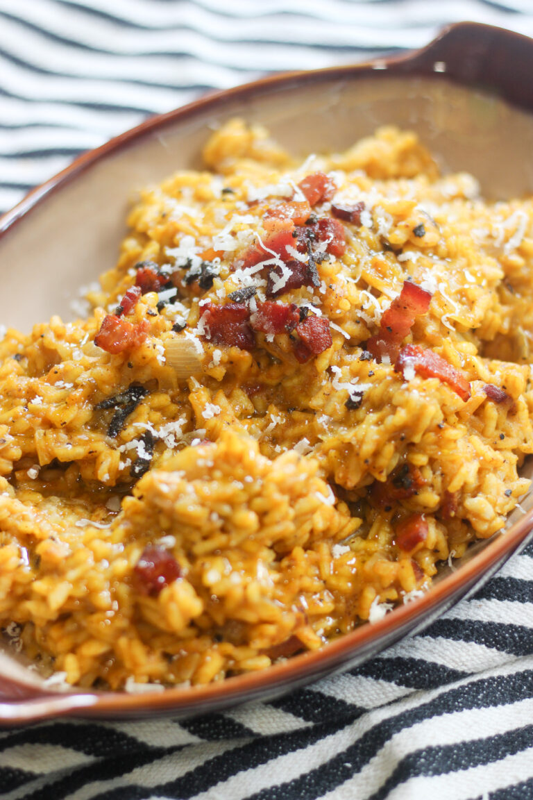 Creamy Pumpkin Risotto