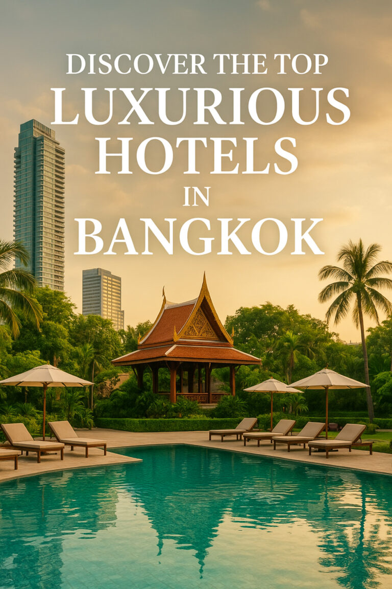 Discover the Top Luxurious Hotels in Bangkok: Unforgettable Stays at the City's Finest