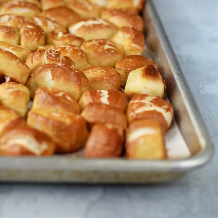 Sourdough Discard Pretzel Bites