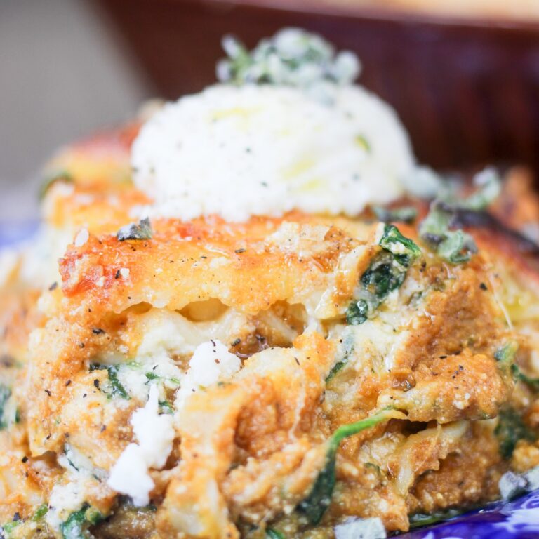Savory Pumpkin Lasagna