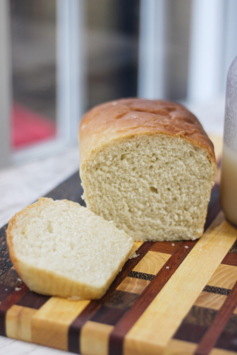 Soft Sourdough Sandwich Bread (Using Potato Flake Sourdough Starter)