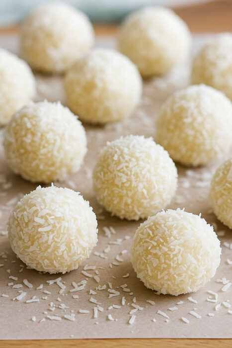 No Bake Coconut Balls (Easy Holiday Treat!) - Jen Around the World
