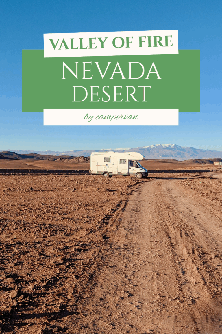 Nevada Desert by Campervan: Epic Valley of Fire Journey