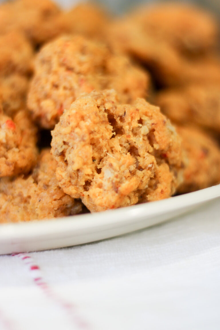 Pimento Cheese Sausage Balls