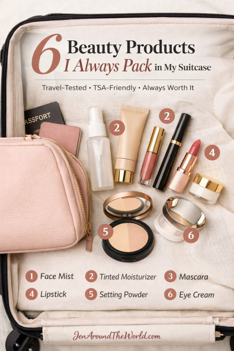 6 Beauty Products I Always Pack in My Suitcase