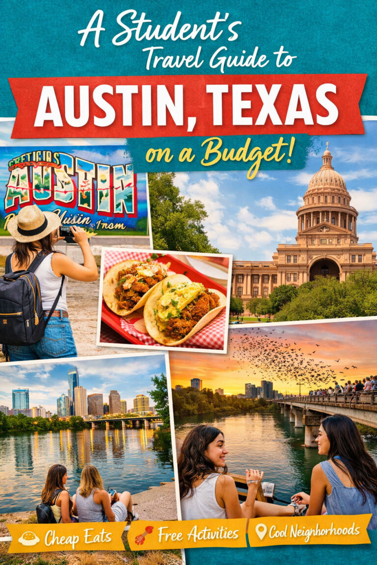 Creative Vibes on a College Budget: A Student’s Travel Guide to Austin, Texas