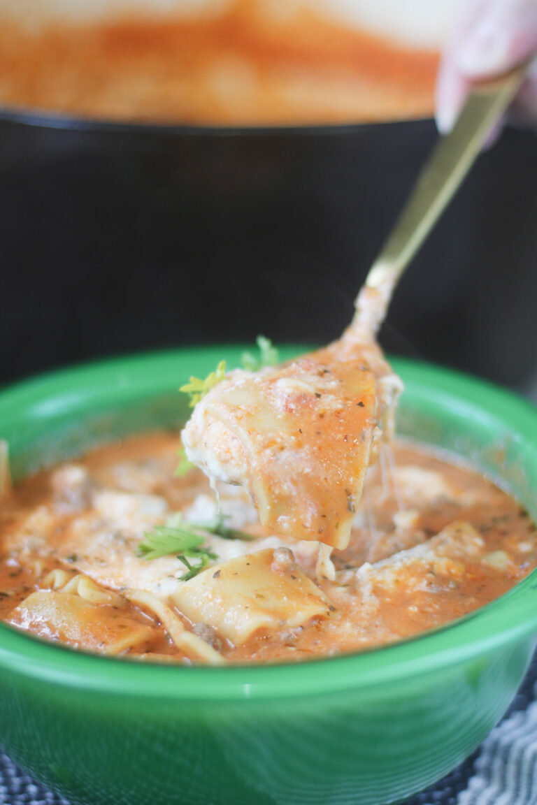 How to Make Lasagna Soup