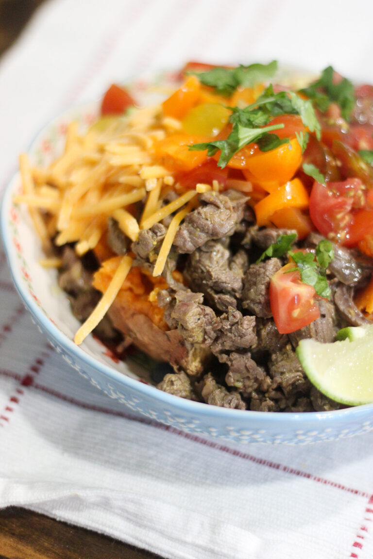 Sweet Potato Steak Fajita Bowls: A Hearty, Low-Carb Dinner Favorite