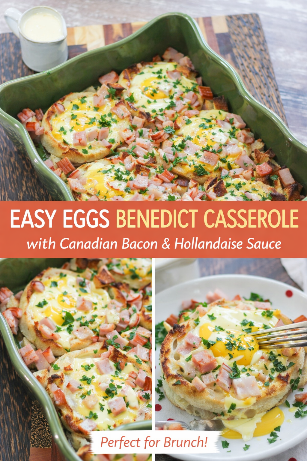 Easy Eggs Benedict Casserole