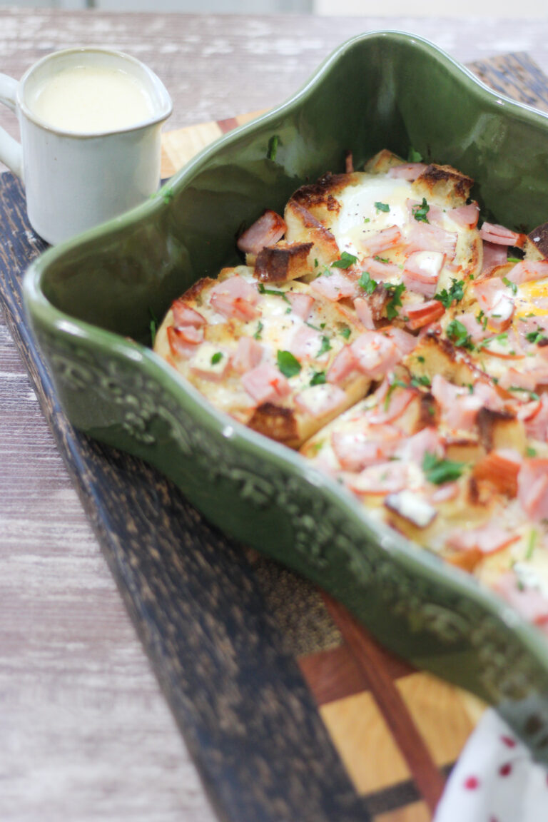 Easy Eggs Benedict Casserole 