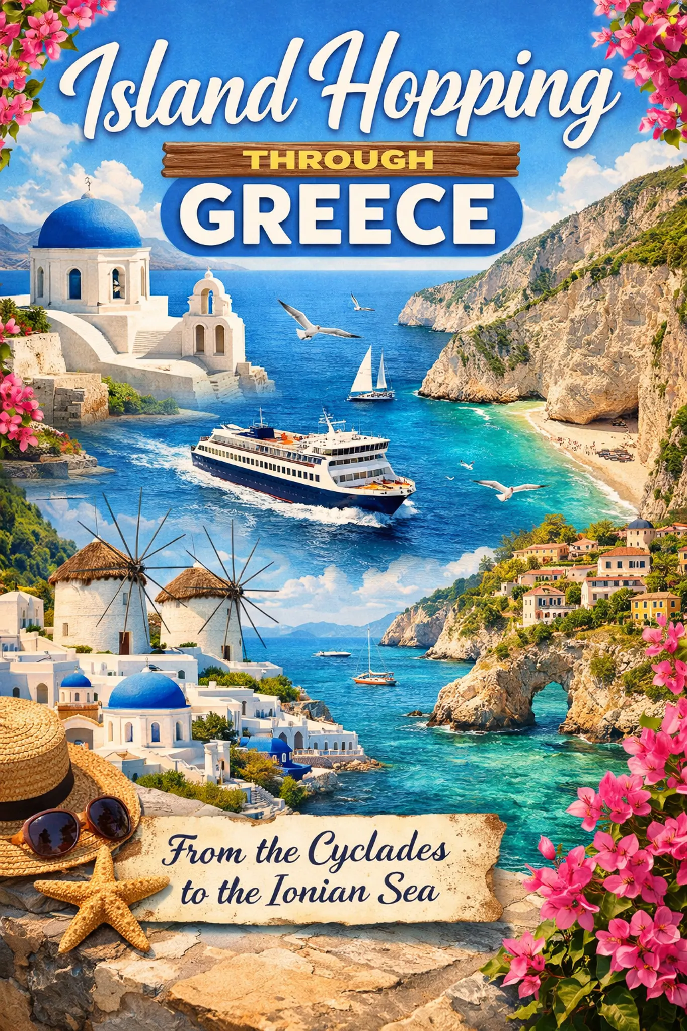 island hopping through greece