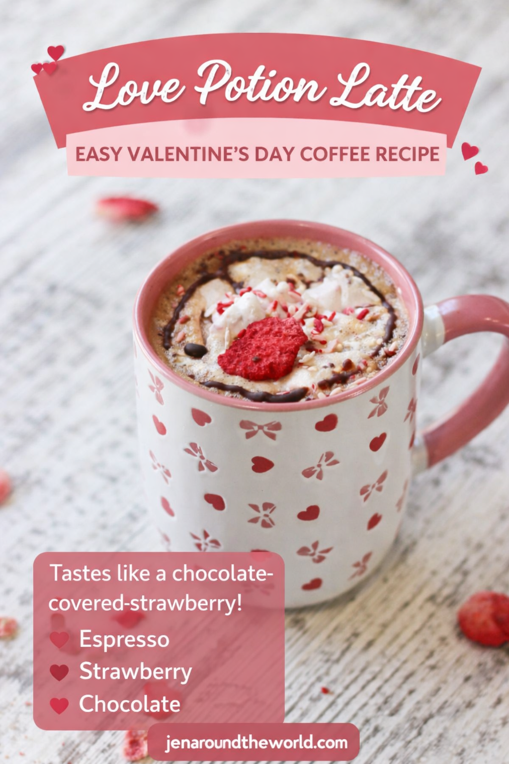 Love potion latte
