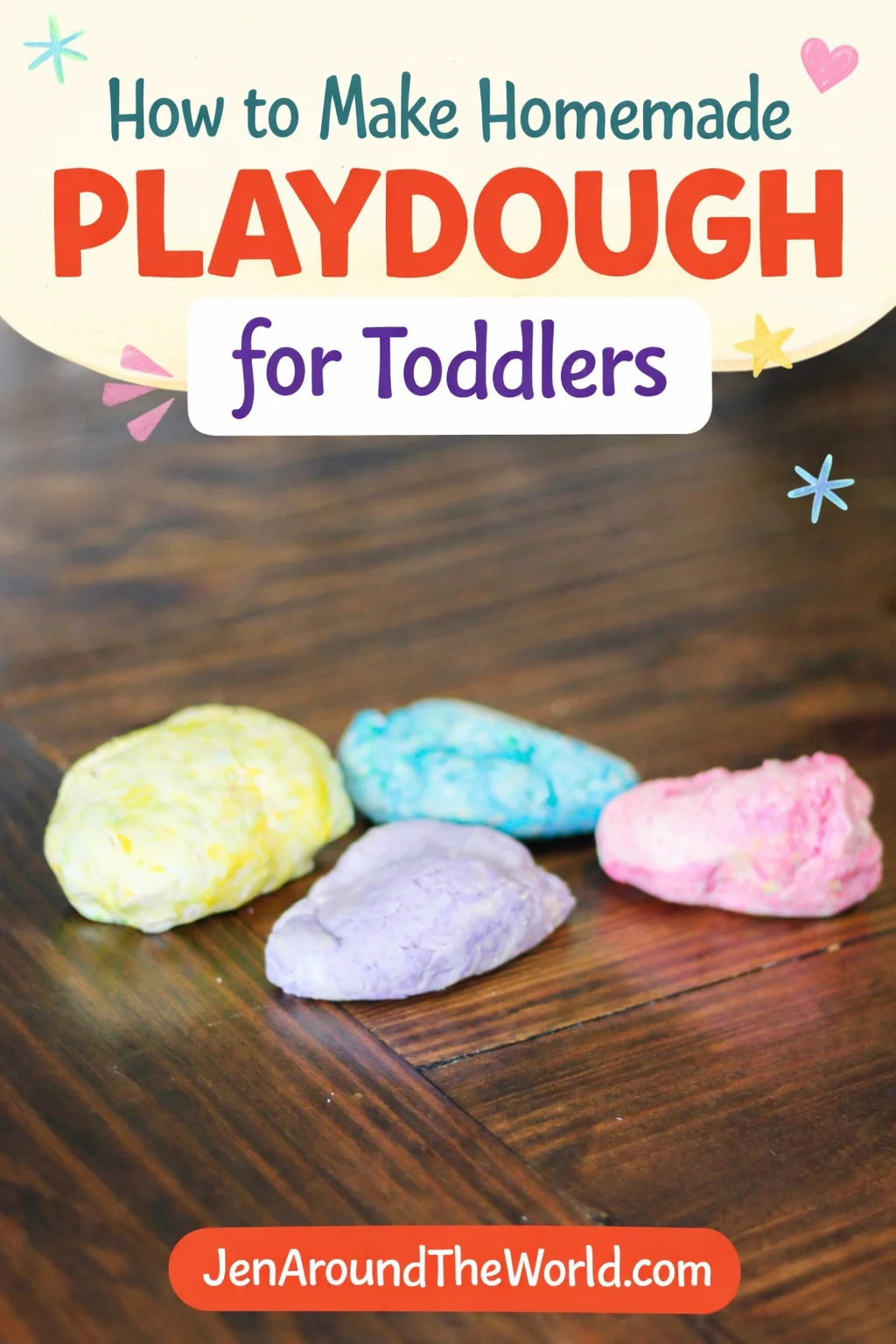 homemade playdough for toddlers