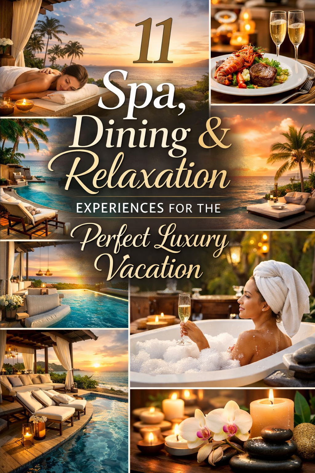 11 Spa, Dining & Relaxation Experiences for the Perfect Luxury Vacation