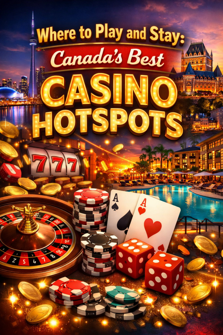 Where to Play and Stay: Canada’s Best Casino Hotspots