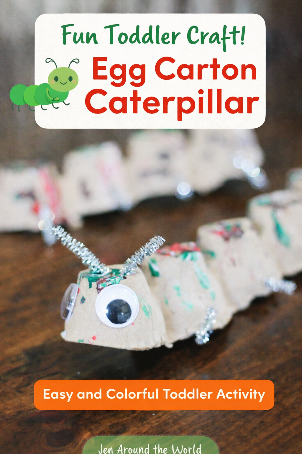 Caterpillar paint activity 