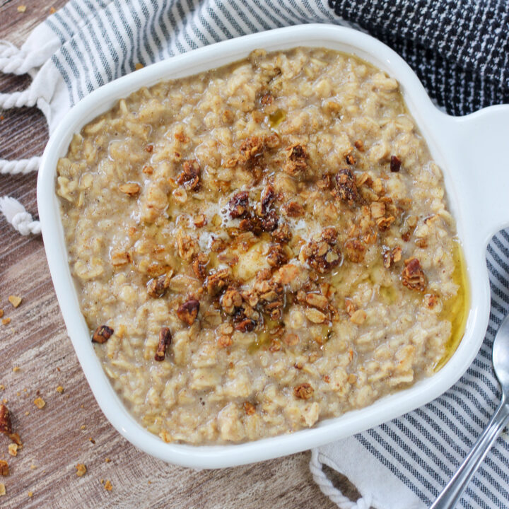 Homemade Creamy Oatmeal