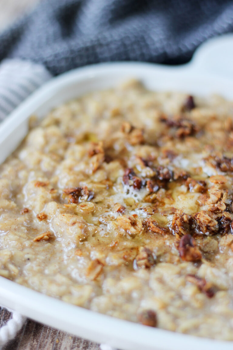 Homemade Creamy Oatmeal