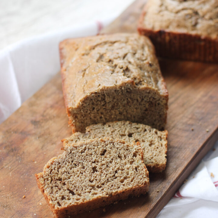 Fresh Milled Flour Banana Bread