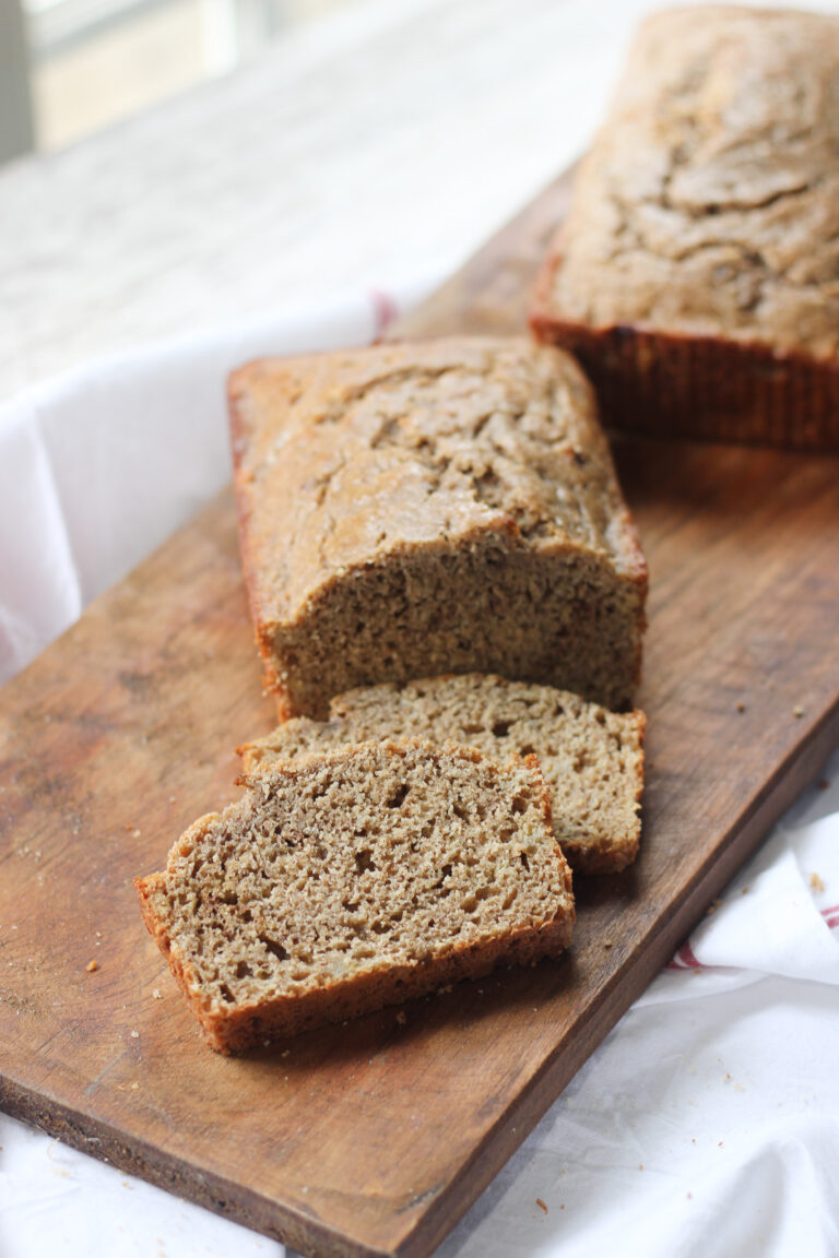 Fresh Milled Flour Banana Bread