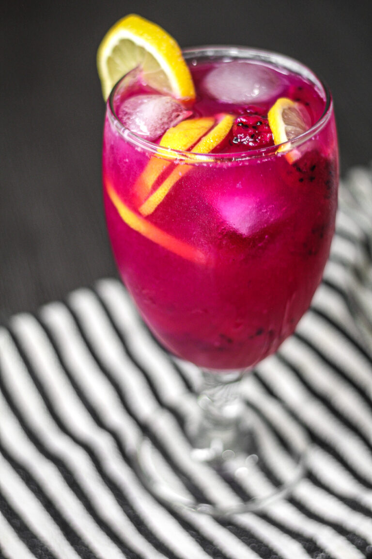 Pink Dragonfruit Lemonade (Bright, Refreshing & Naturally Beautiful)