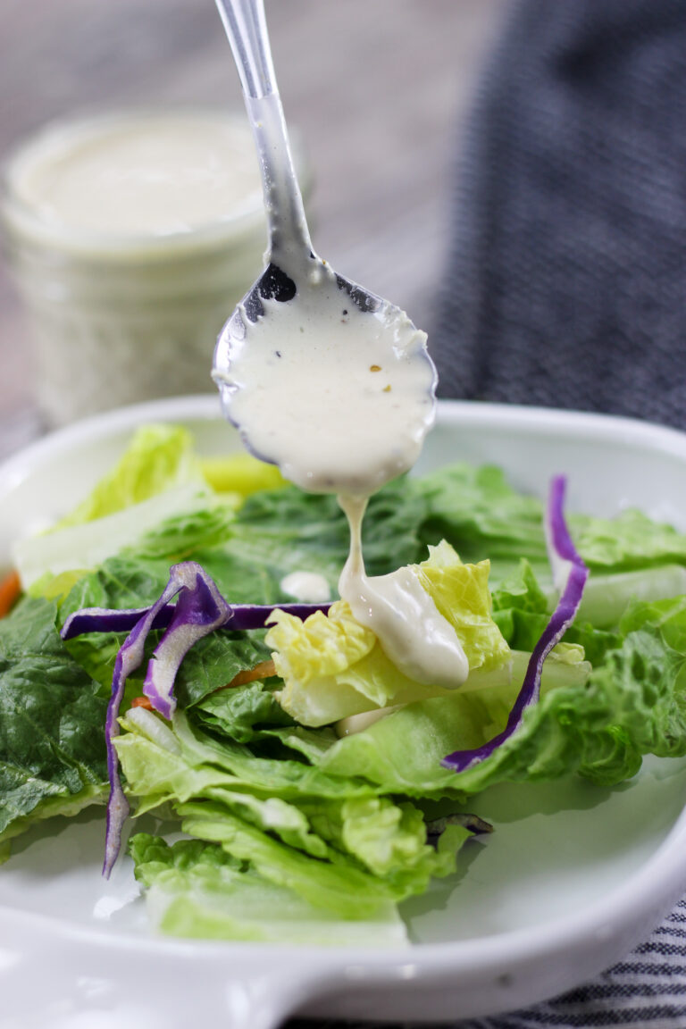 Homemade Caesar Salad Dressing (Creamy & Easy!)