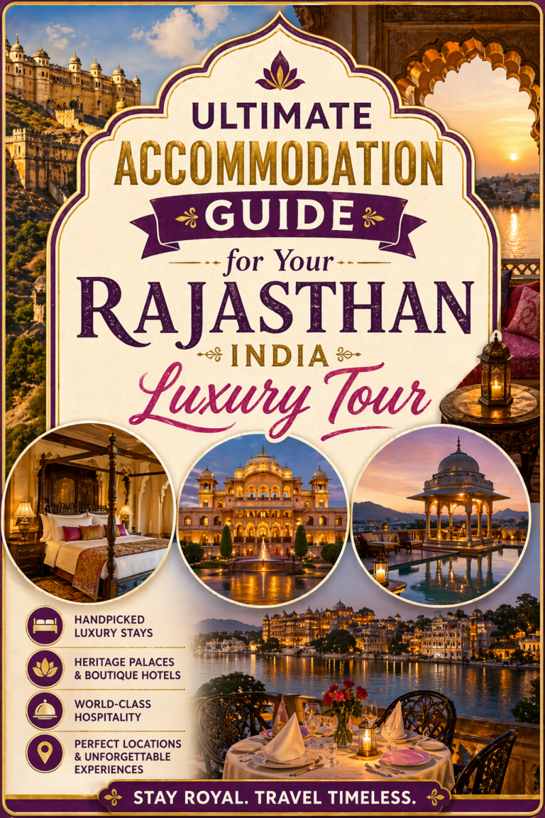 Ultimate Accommodation Guide for Your Rajasthan India Luxury Tour