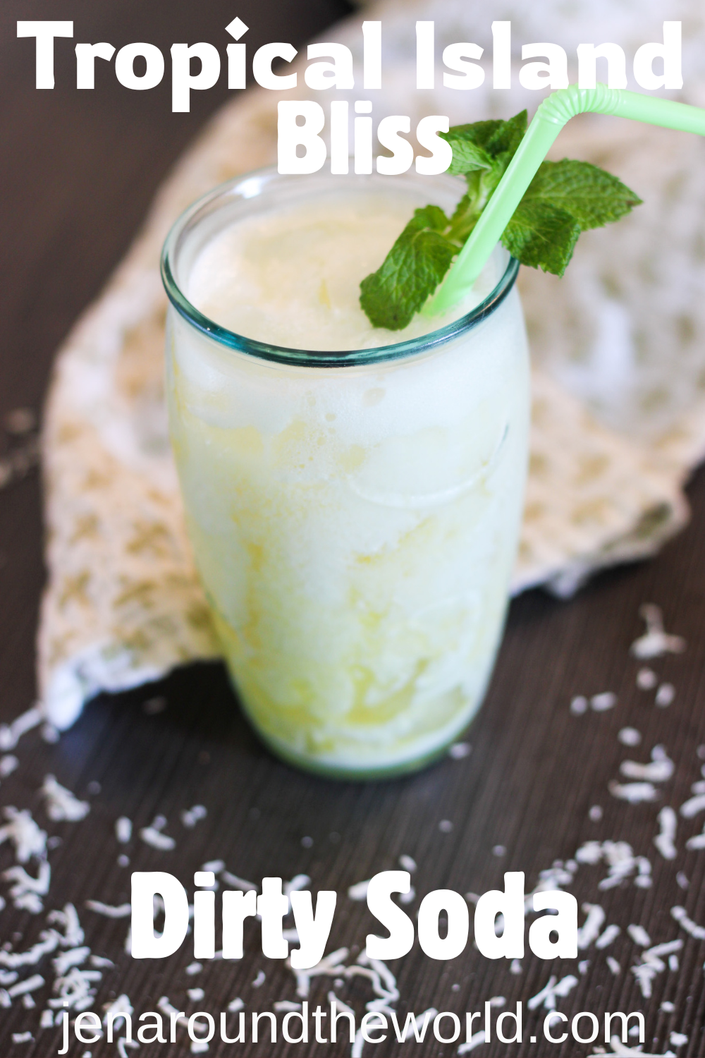 tropical island breeze dirty soda