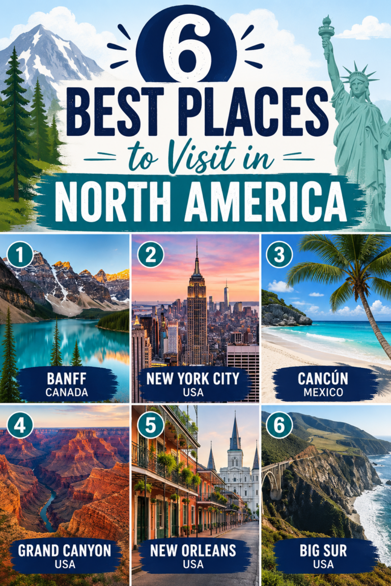 best places to visit in north america