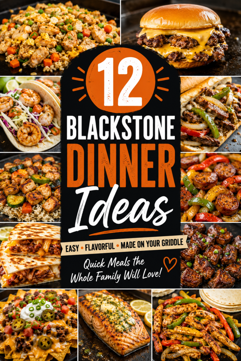 12 Blackstone Dinner Ideas You’ll Want to Make Again and Again