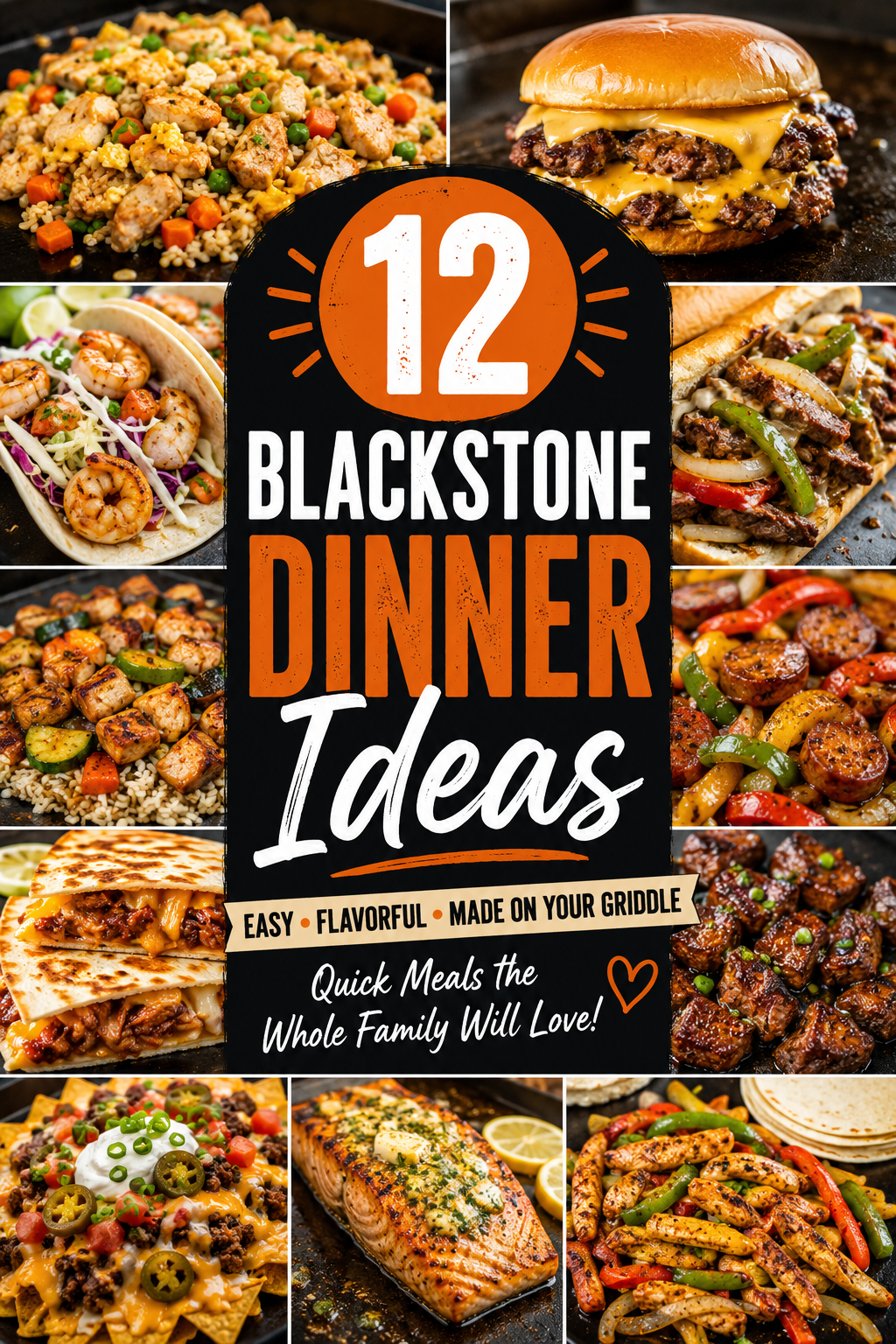 blackstone dinner ideas