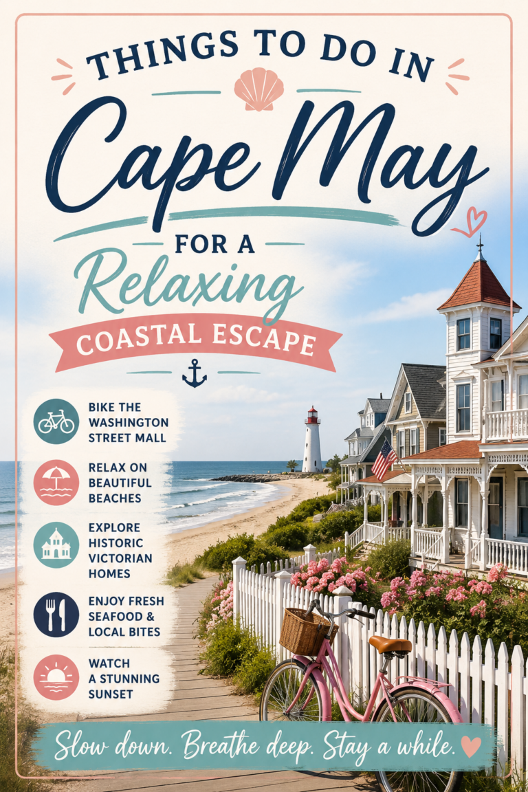 Things to Do in Cape May for a Relaxing Coastal Escape