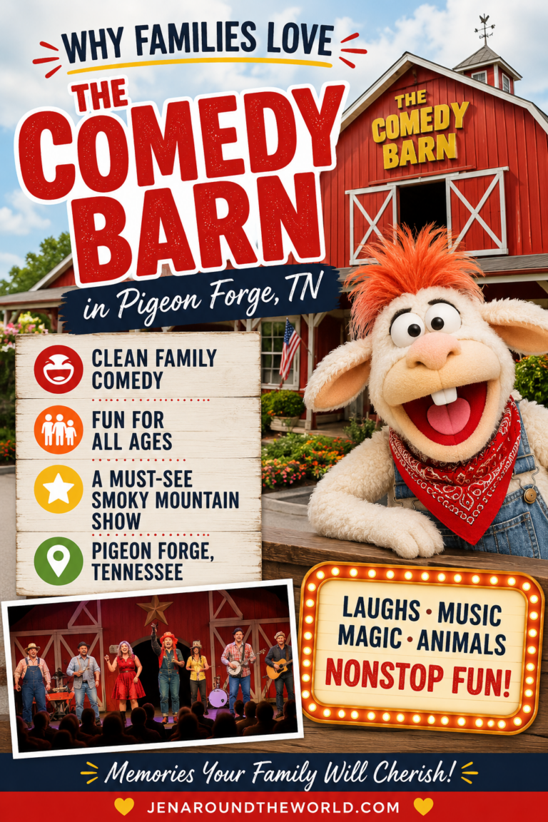 Visiting the Comedy Barn in Pigeon Forge, Tennessee