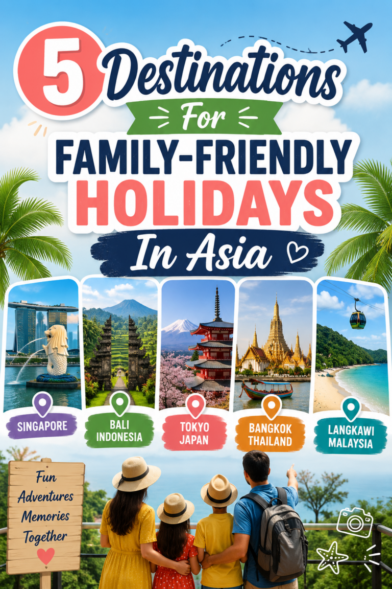 5 Destinations For Family-Friendly Holidays In Asia