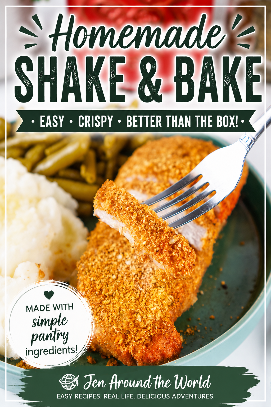 homemade shake & bake