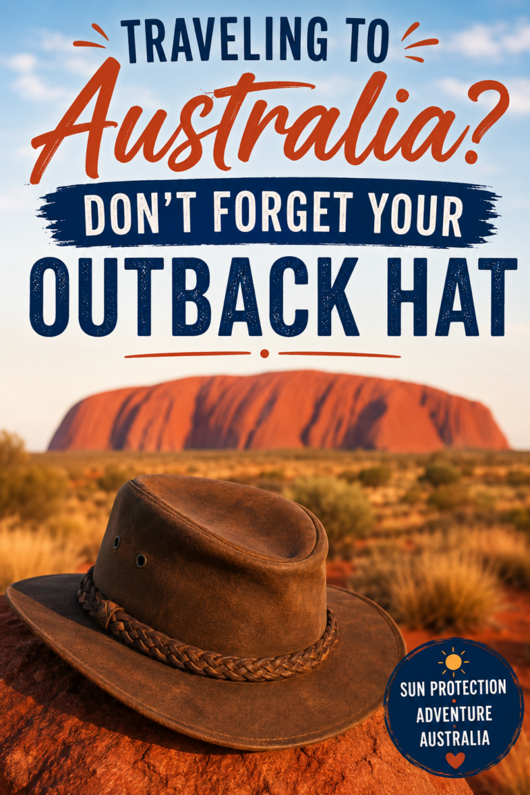 Traveling to Australia? Don't Forget Your Outback Hat