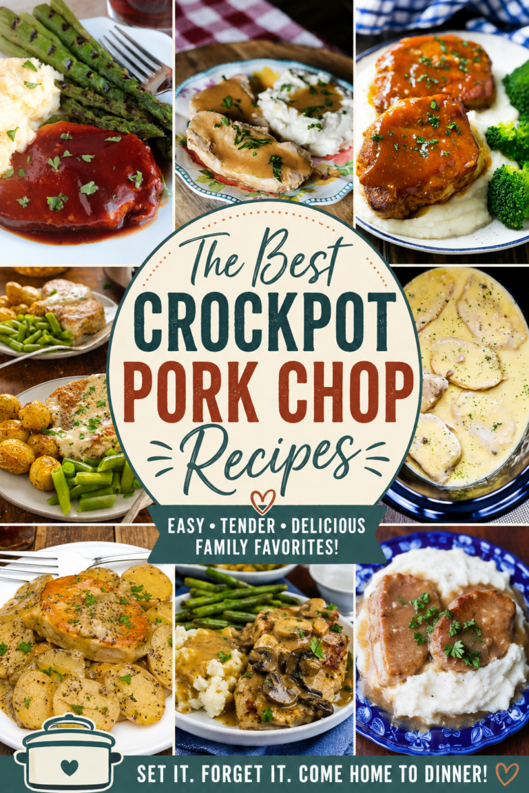8 Crockpot Pork Chop Recipes To Make Dinner Time Easier