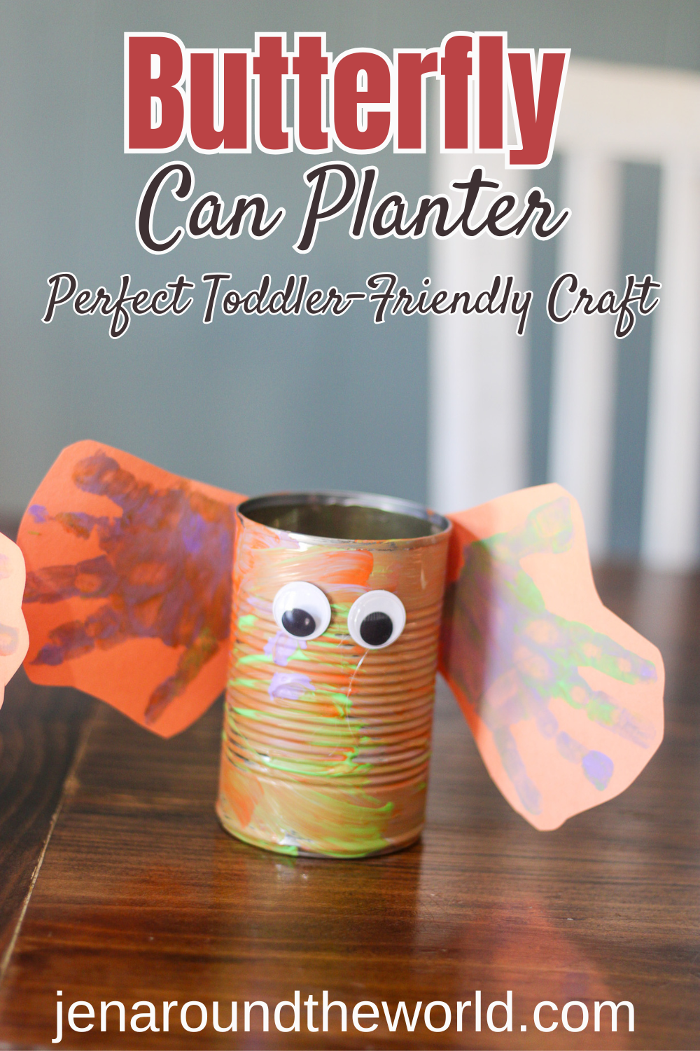 Butterfly Can Planter
