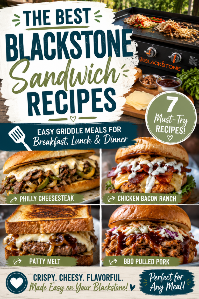 The Best Blackstone Sandwich Recipes