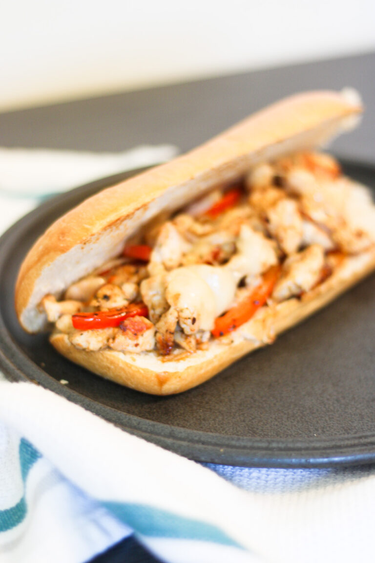 Blackstone Chicken Philly Cheesesteaks