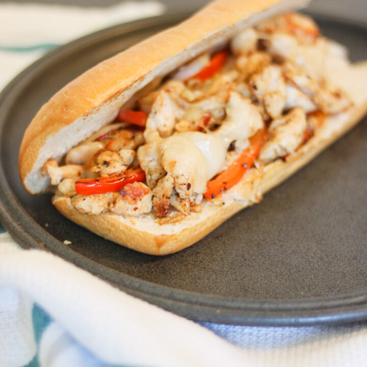 Blackstone Chicken Philly Cheesesteaks