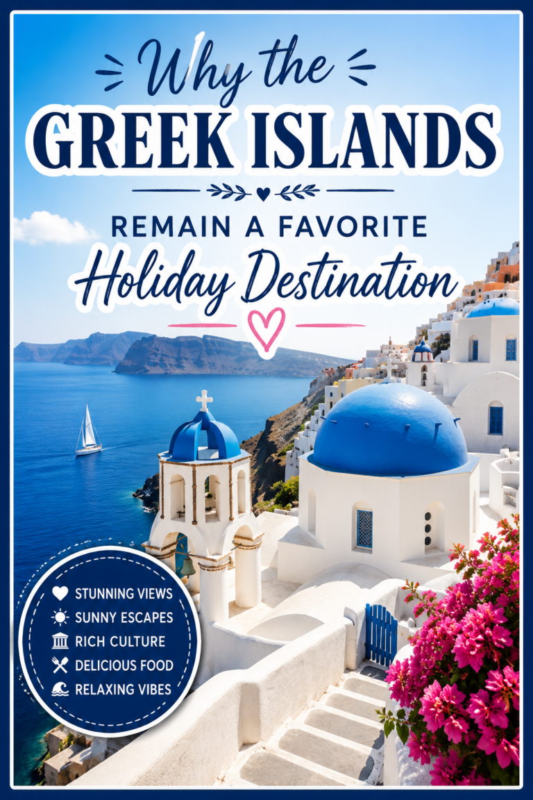Why the Greek Islands Remain a Favorite Holiday Destination