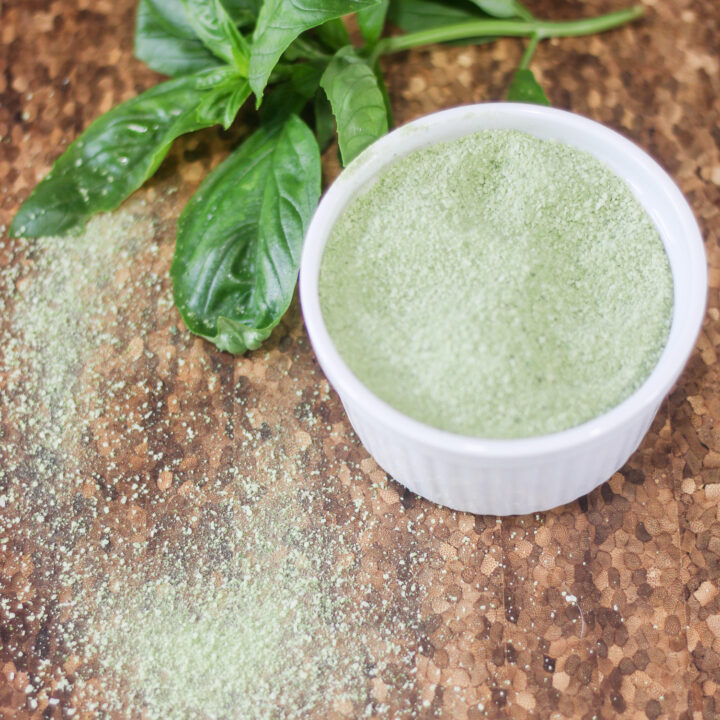 Homemade Basil Salt