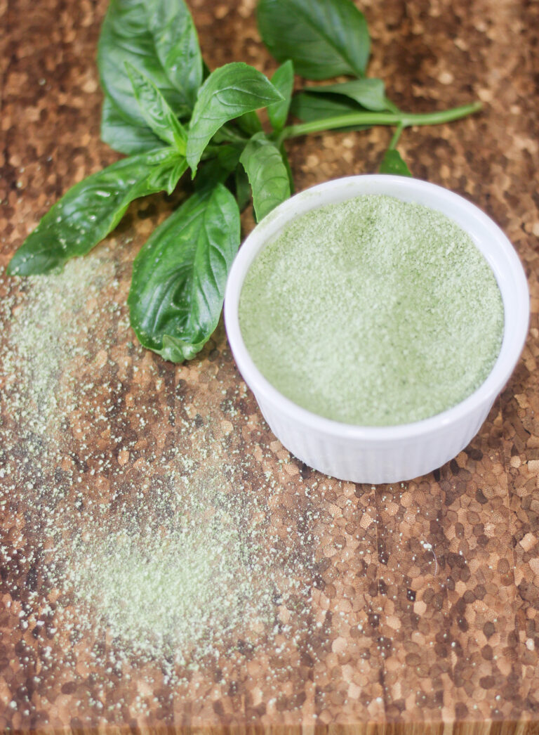 Homemade Basil Salt: The Easiest Herb Seasoning You'll Ever Make