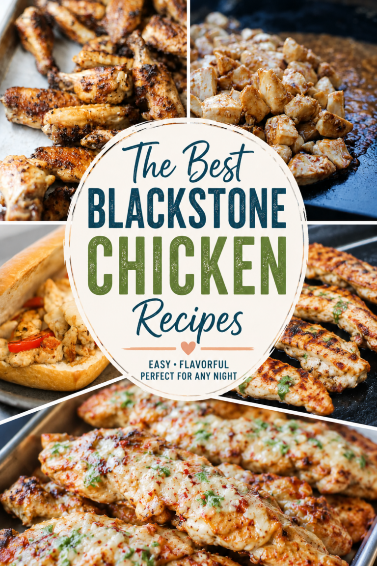 Blackstone Chicken Recipes You'll Want to Make All Summer Long