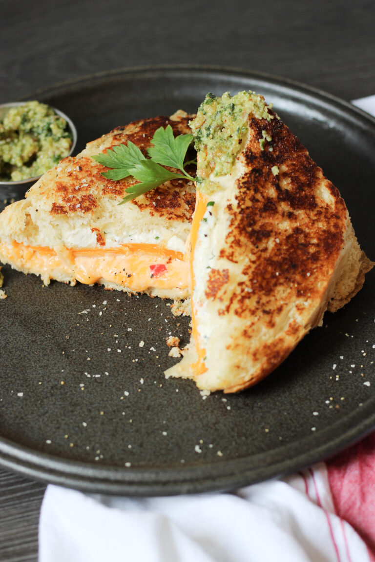 Blackstone Gourmet Grilled Cheese Sandwich