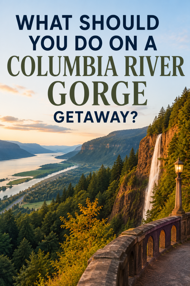 What Should You Do On a Columbia River Gorge Getaway?