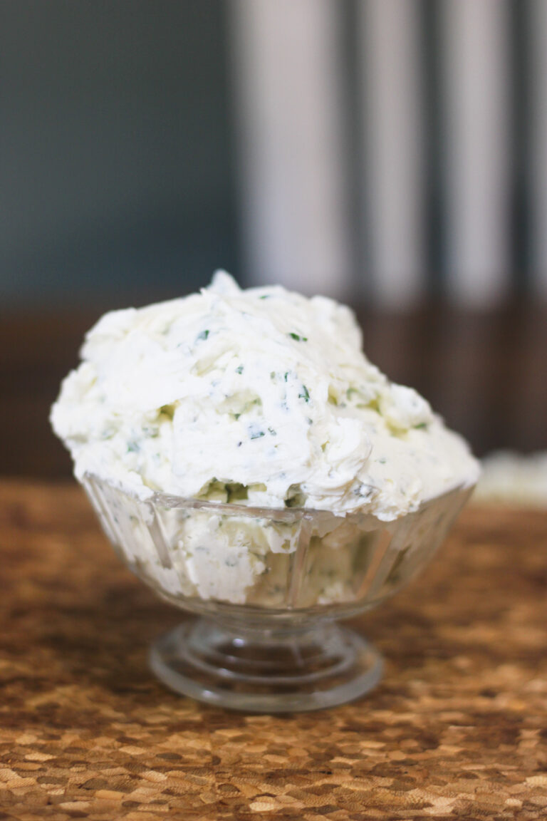 Copycat Homemade Boursin Cheese